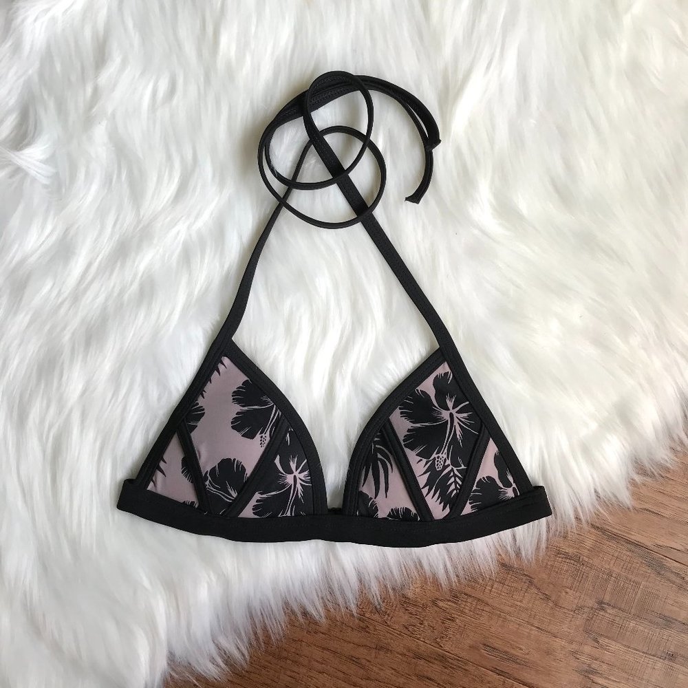 Pink Victoria’s Secret Triangle Bikini Top